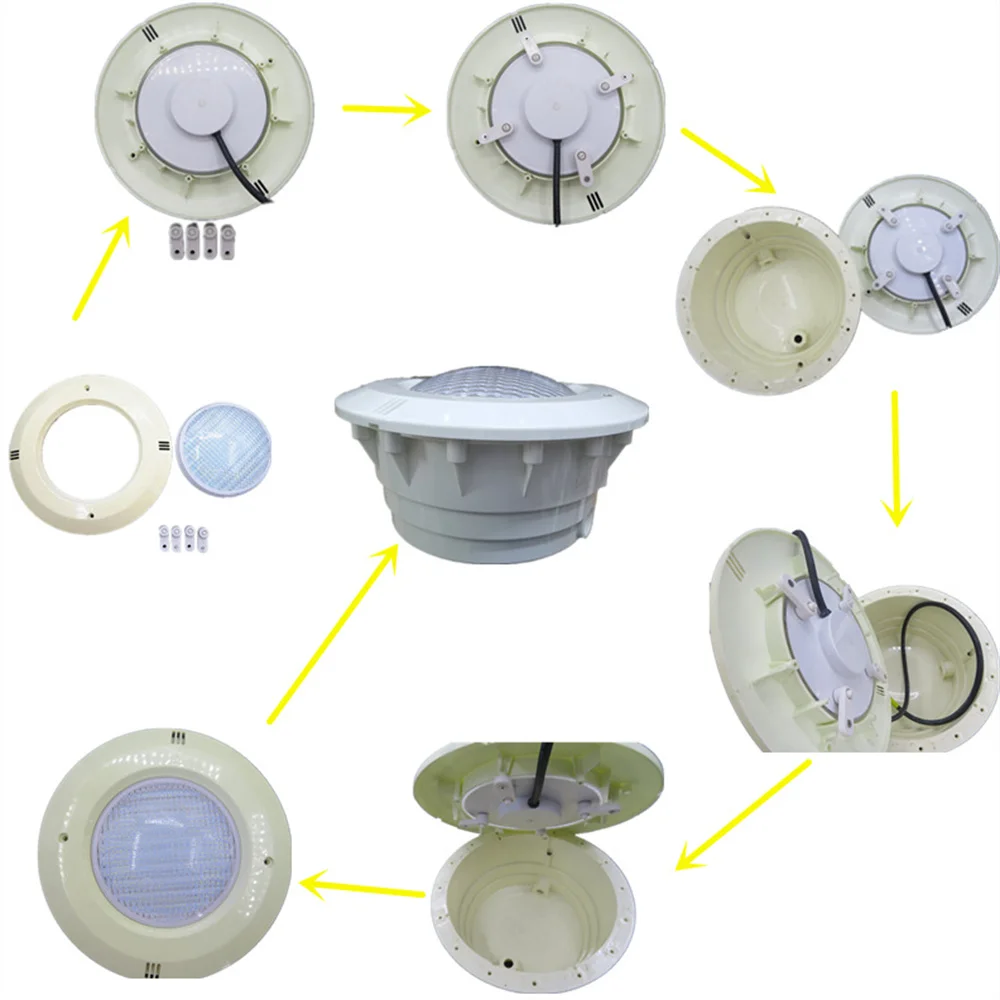 Xy Spa & Wellness George Town Reviews - 45W RGB水中ライト、36W、54W、噴水池用ランプ、IP68防水、埋め込み式スポットライト、24W、18W、LEDプールライト。