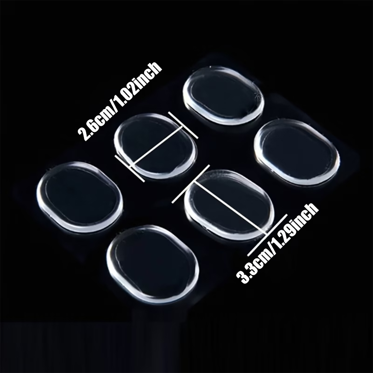 54/30/6枚入りの粘着式睡眠用額パッチ - 再利用可能な - Face Mask Silicone のレビューと価格