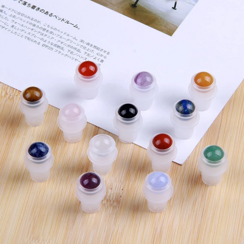 卸売翡翠ローラーボールボトル天然半貴石 10 ミリリットルエ - Jade Roller Stone のレビューと価格