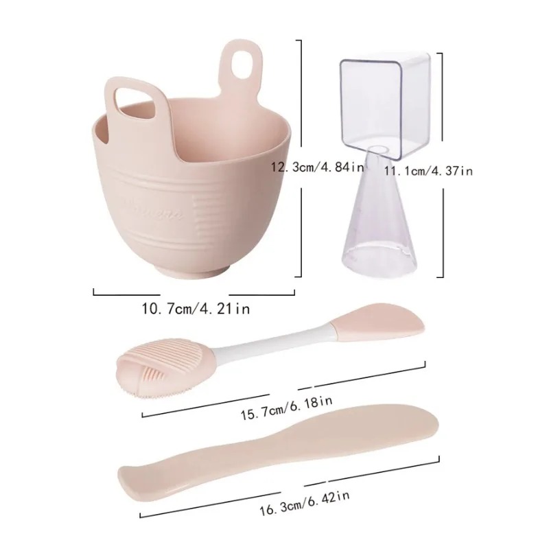 シリコンマスクボウルミキシングボウルセットDIY手作りフェイ - Face Mask Silicone のレビューと価格