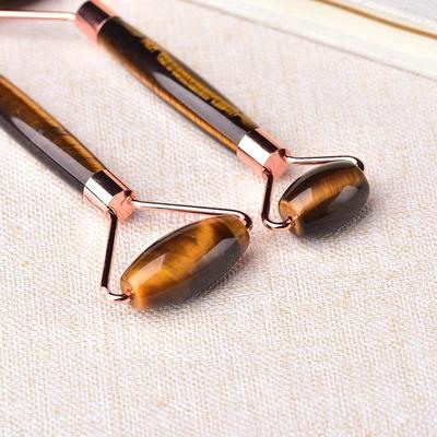 天然タイガーアイ石ヘルスケアマッサージローラーバー美容フェイ - Jade Roller Stone のレビューと価格