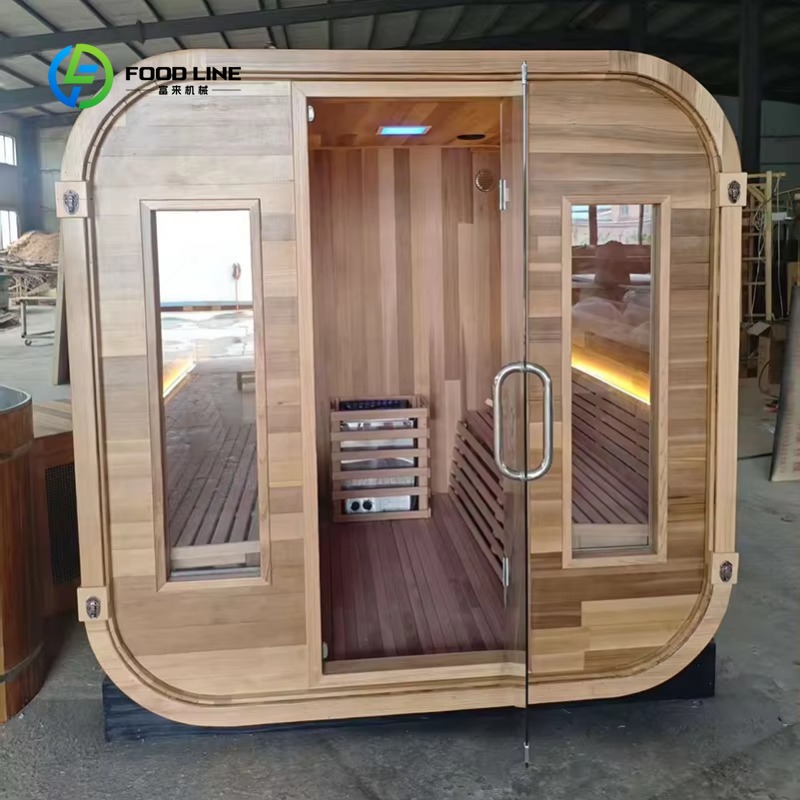 カスタムメイド高級屋外サウナ室、無垢材サーマルデザインサウナ - Spa Wellness Design のレビューと価格