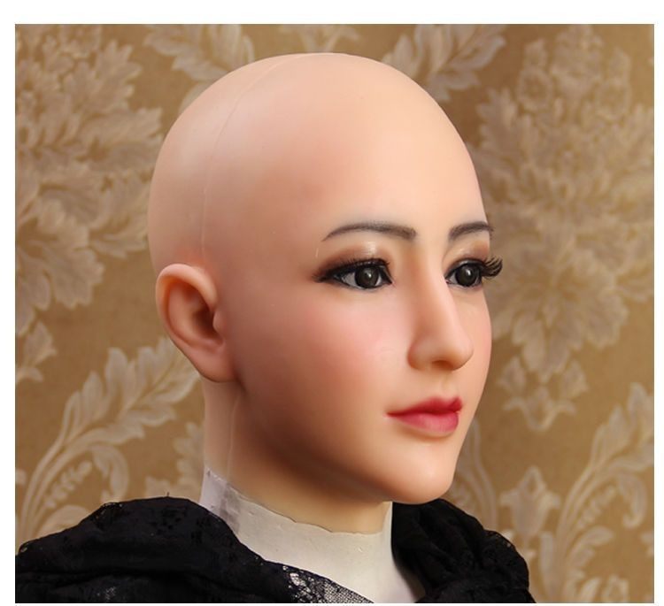 新しいフルフェイスシリコンビューティーマスク |   女装男 - Face Mask Silicone のレビューと価格
