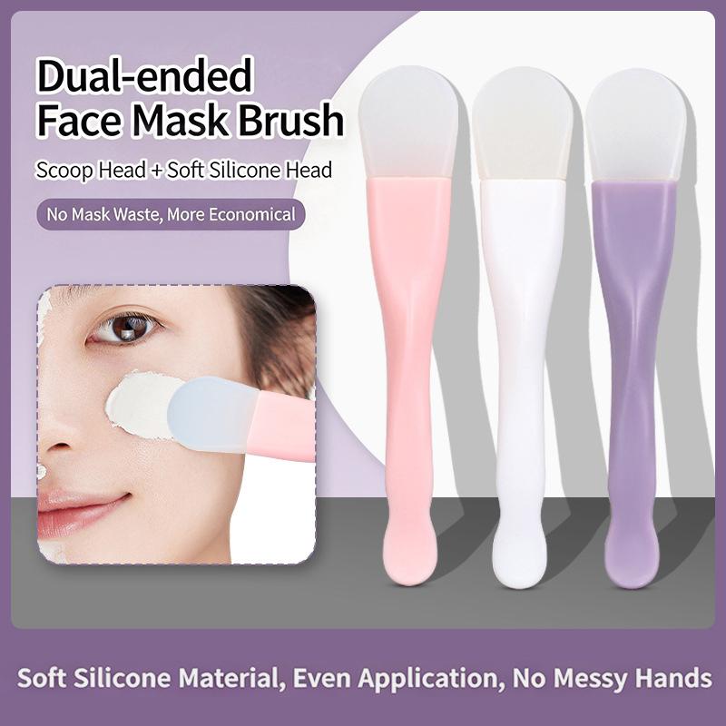 【M】1/2/3個セット 両端シリコンマスクブラシ - フェ - Face Mask Silicone のレビューと価格
