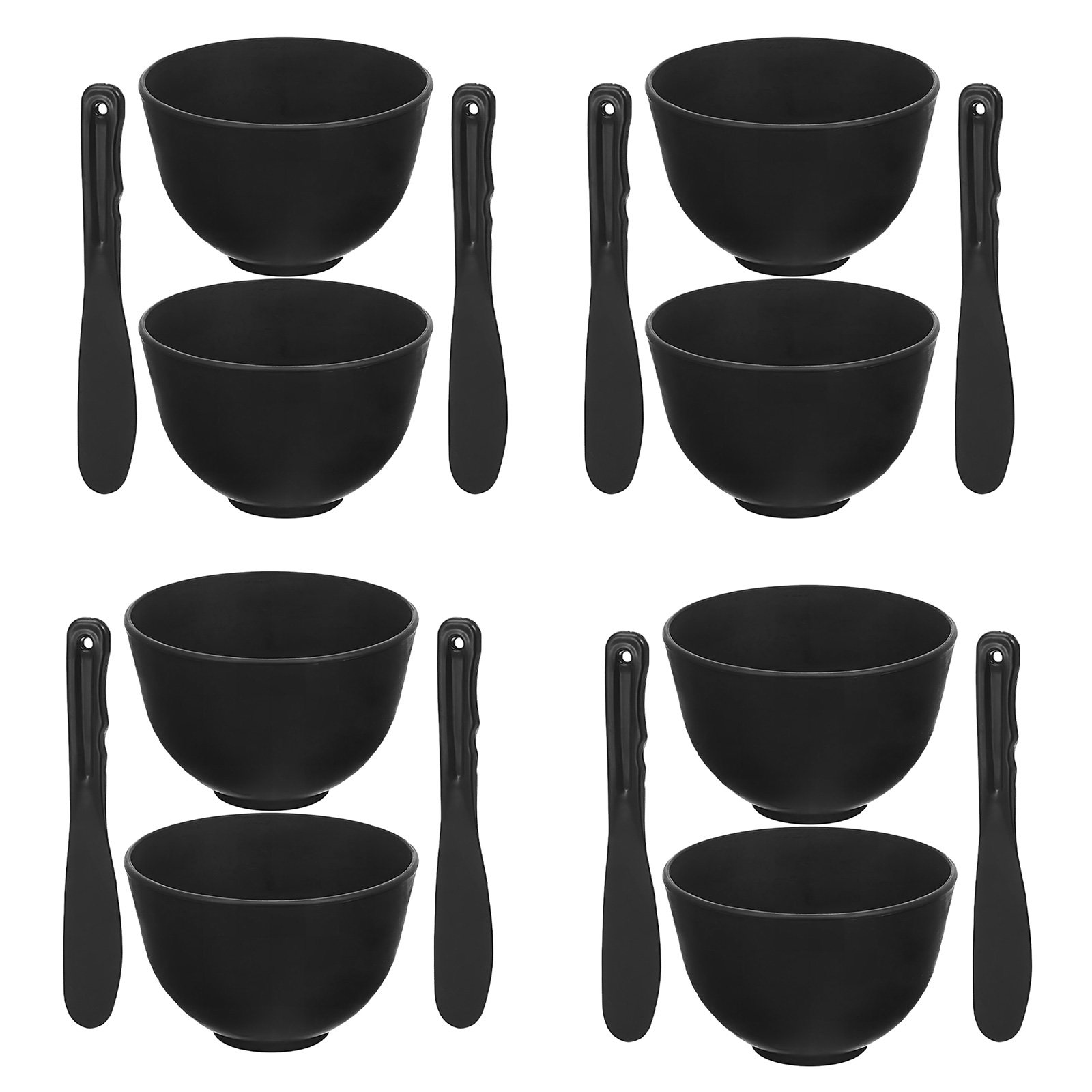 8個セットシリコン製フェイスマスクミキシングボウルセット、攪 - Face Mask Silicone のレビューと価格